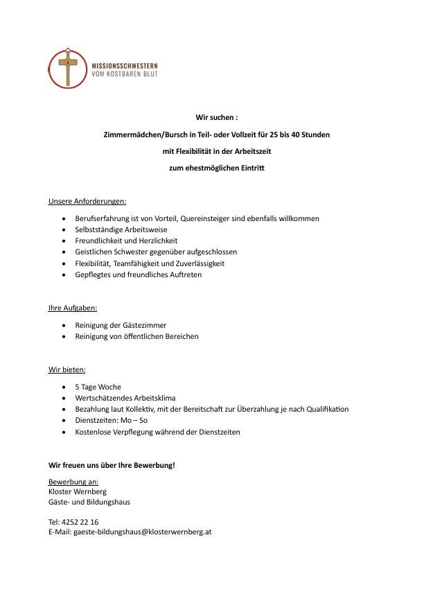 StellenausschreibungEtage14