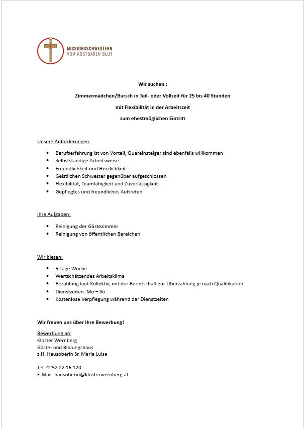 Stellenausschreibung_Etage